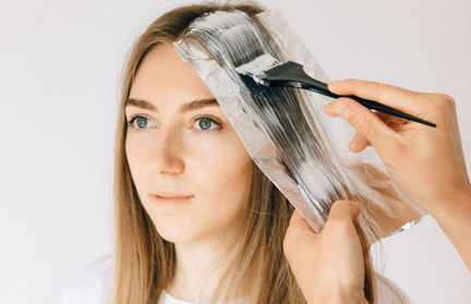 Hair care _ Hair Color (Touch-up (Using your own color's))