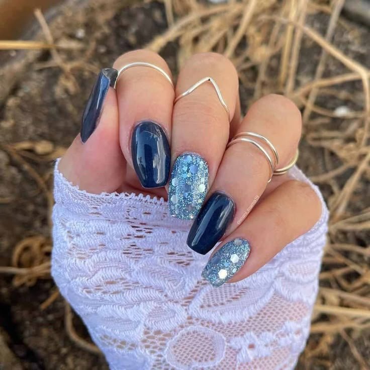 Glitter Nail Art