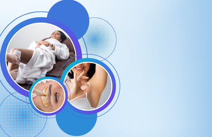 Rica Wax (Elegant Rica & D-tan Bleach Combo (Full Arms + Full Legs + Underarms + Bikini + Face & Neck De-tan_Bleach + Shapeup))